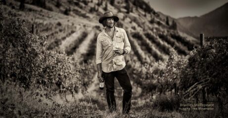 hugging tree winemaker, bradley Makepeace