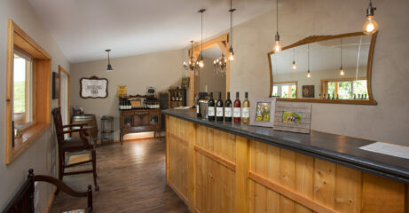 hugging tree tasting room
